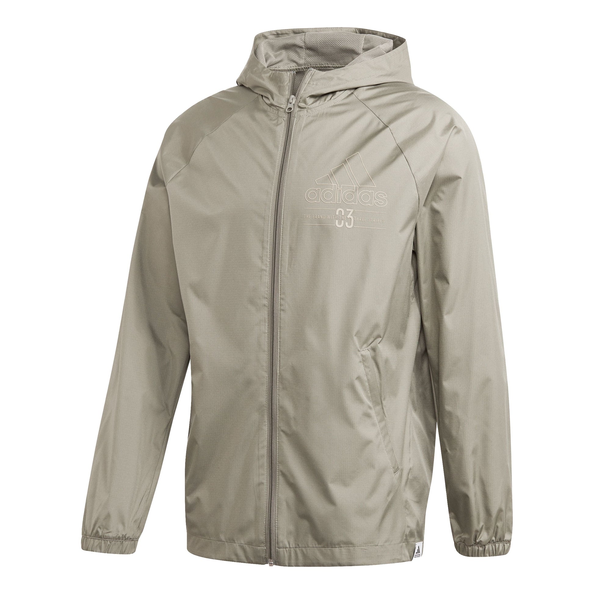 adidas M BB WB Casual Sports Hooded Jacket Green GD3839