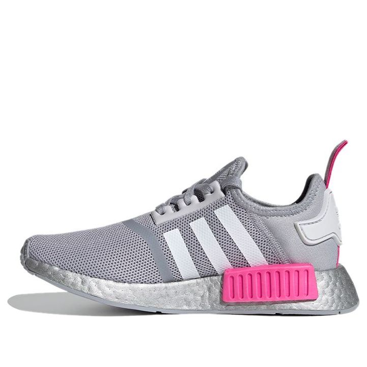 (GS) adidas NMD_R1 J 'Silver Screaming Pink' FX5025