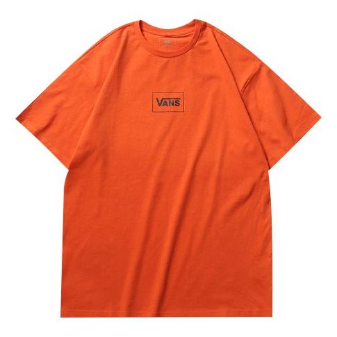 Vans Alphabet Printing Casual Short Sleeve T-Shirt VN0A4MLWTDY