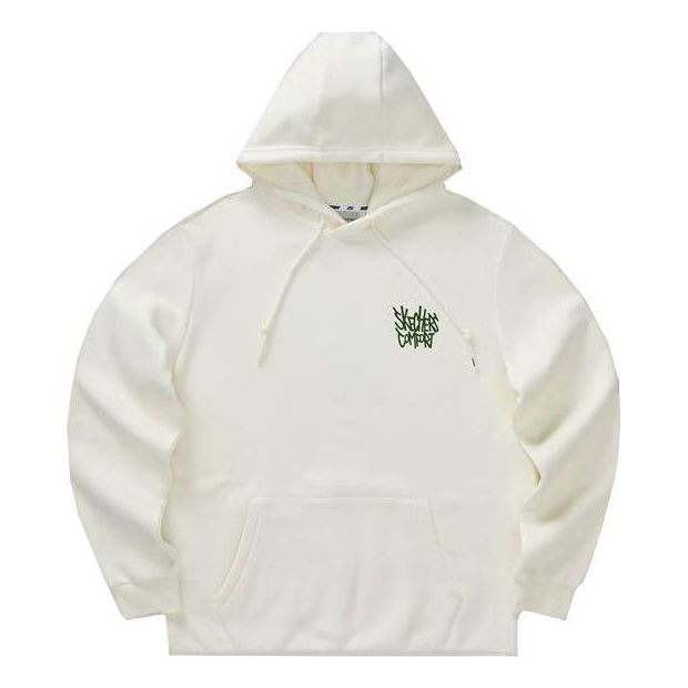 Skechers Graphic Hoodie 'White Green' L322U105-0074