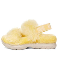 (WMNS) UGG Fluff Sugar Sandal 'Yellow' 1119999-YEL