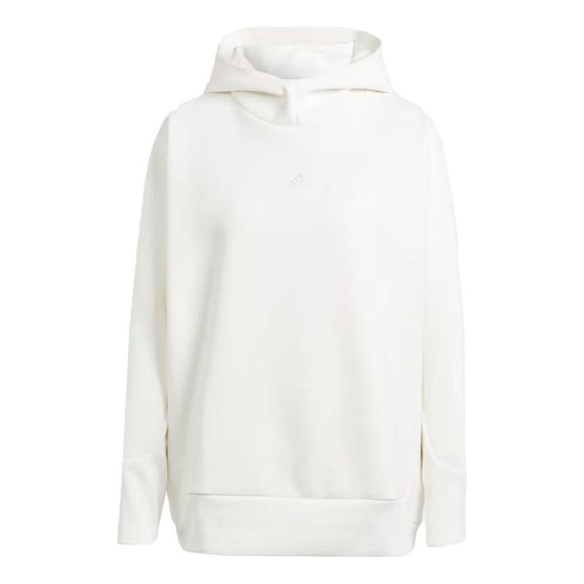 (WMNS) adidas ZNE Made to be Remade Overhead Hoodie 'White' HZ2865