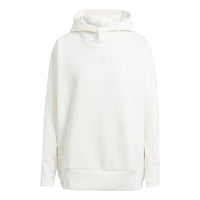 (WMNS) adidas ZNE Made to be Remade Overhead Hoodie 'White' HZ2865