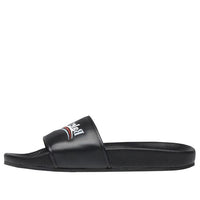 (WMNS) Balenciaga Pool Sandal Political Sandals Black 517236WAM001091