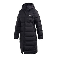 (WMNS) adidas Helionic Down Parka Jacket Asia Sizing 'Black' FT2574