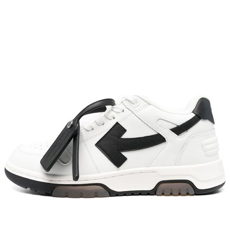 (WMNS) Off-White Out Of Office Low-Top Sneaker 'White Black' OWIA259C99LEA0010110