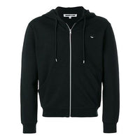 McQ Alexander McQueen Cotton Hooded Jacket Unisex Black 381440-RKH38-1010