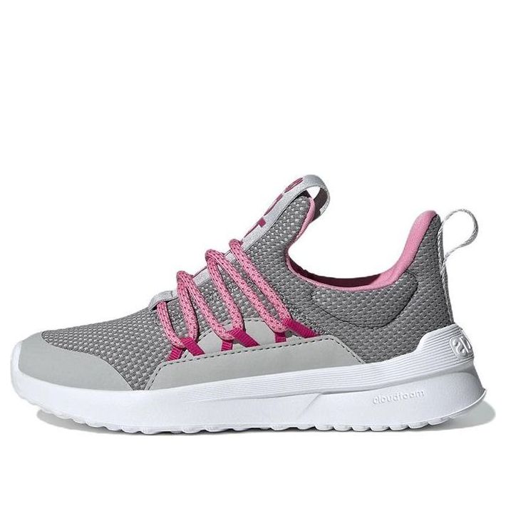 (GS) adidas Lite Racer Adapt 4.0 'Grey Real Magenta' GW4164