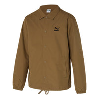 PUMA Classic Coaches Jacket 'Brown' 929793-02