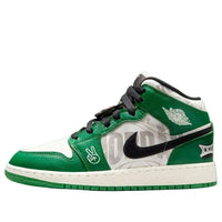 (GS) Air Jordan 1 Mid SE 'Pine Green' HF3200-300