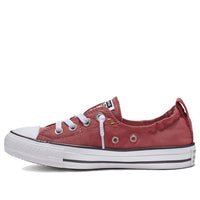 (WMNS) Converse Chuck Taylor All Star Shoreline Slip Low Top Canvas Red White 565242F