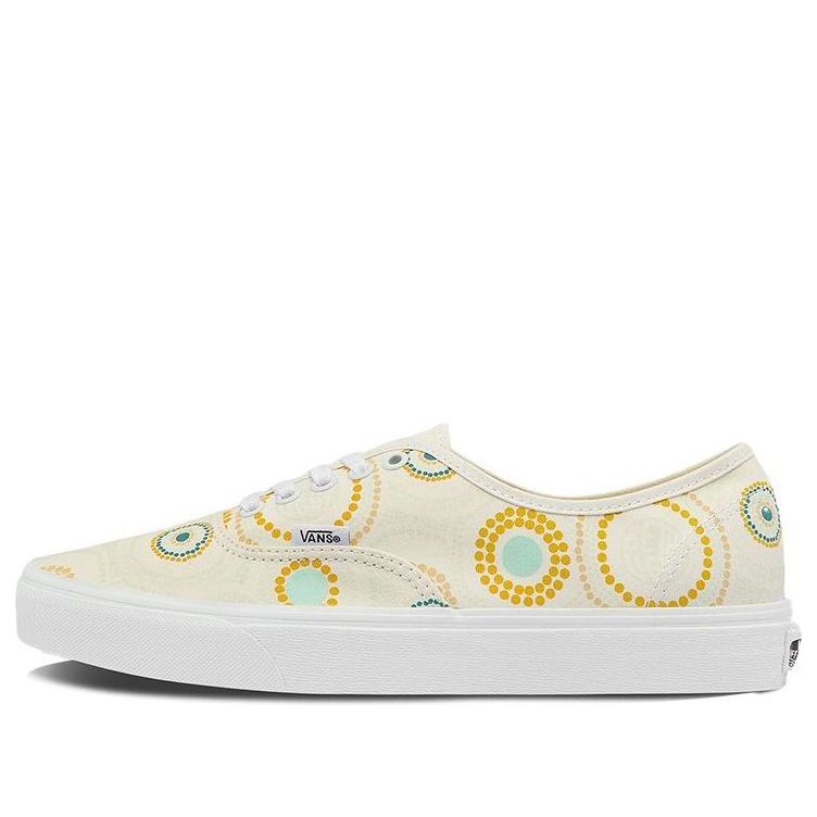 Vans Unisex Bright Side Authentic Sneakers White/Yellow VN0A5KRDMOS