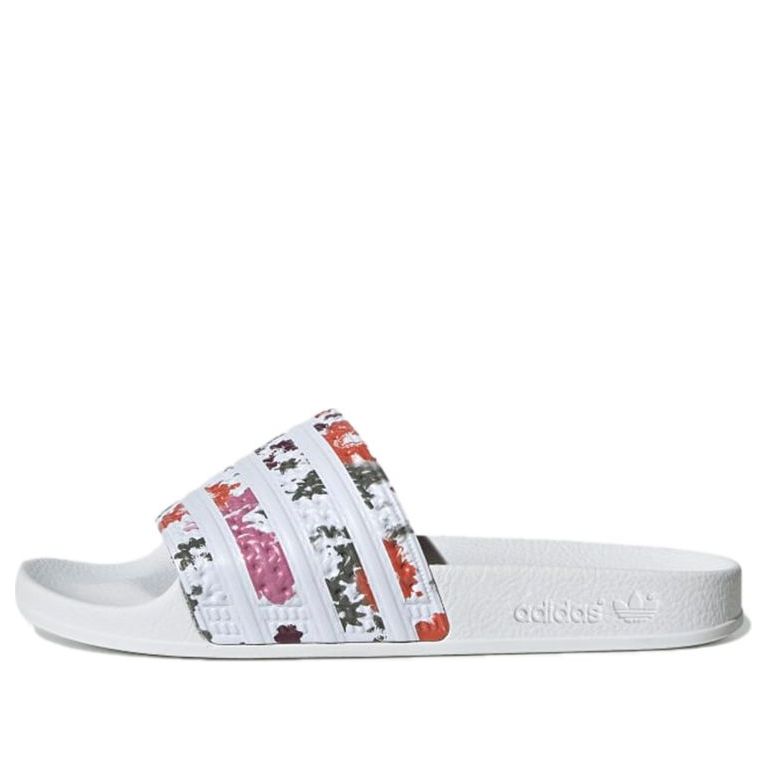 (WMNS) adidas Adilette Slide 'White Floral' H00142