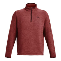 Under Armour Specialist 1/4 Zip Fleece Pullover 'Red' 1380271-688