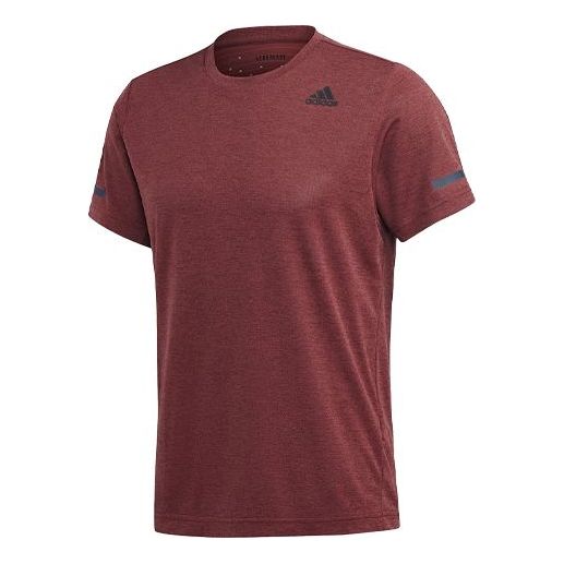 adidas CHILL TEE M Sports Short Sleeve Pink Red GP6711