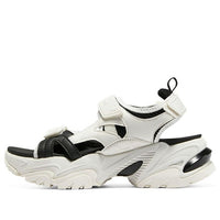 (WMNS) Skechers Sandal 'White Black' 896051-WBK