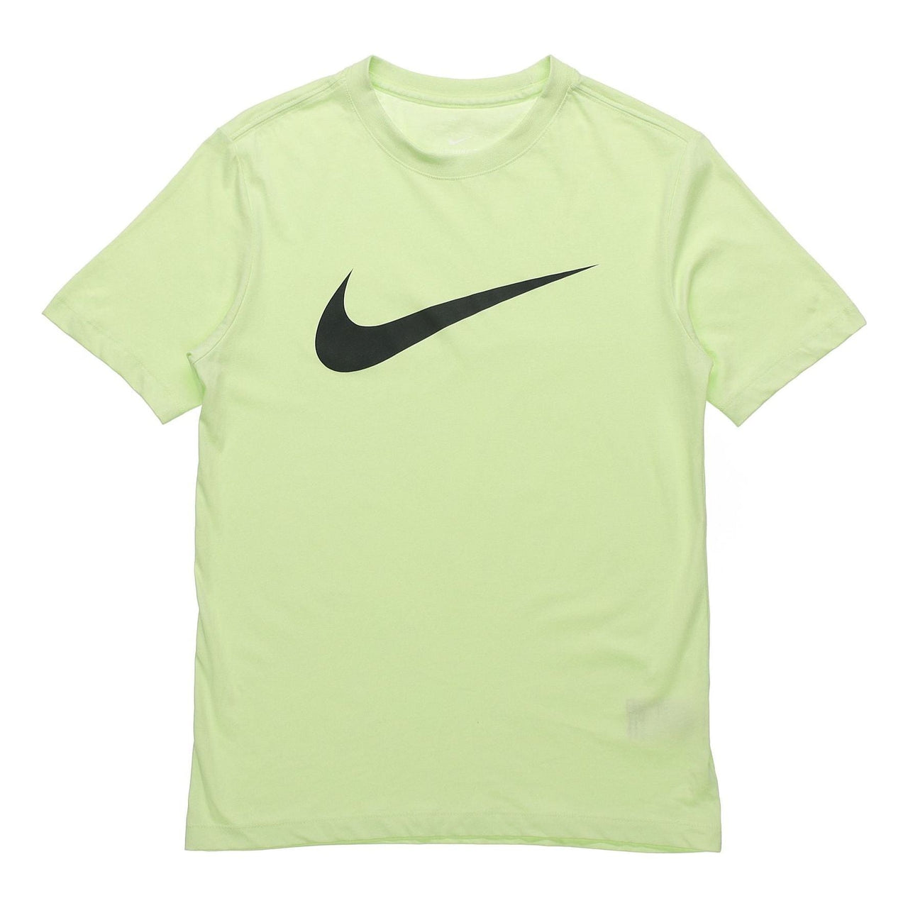 Nike Sportswear Swoosh Casual Sports Round Neck Short Sleeve Green Yellow Greenyellow DC5095-383
