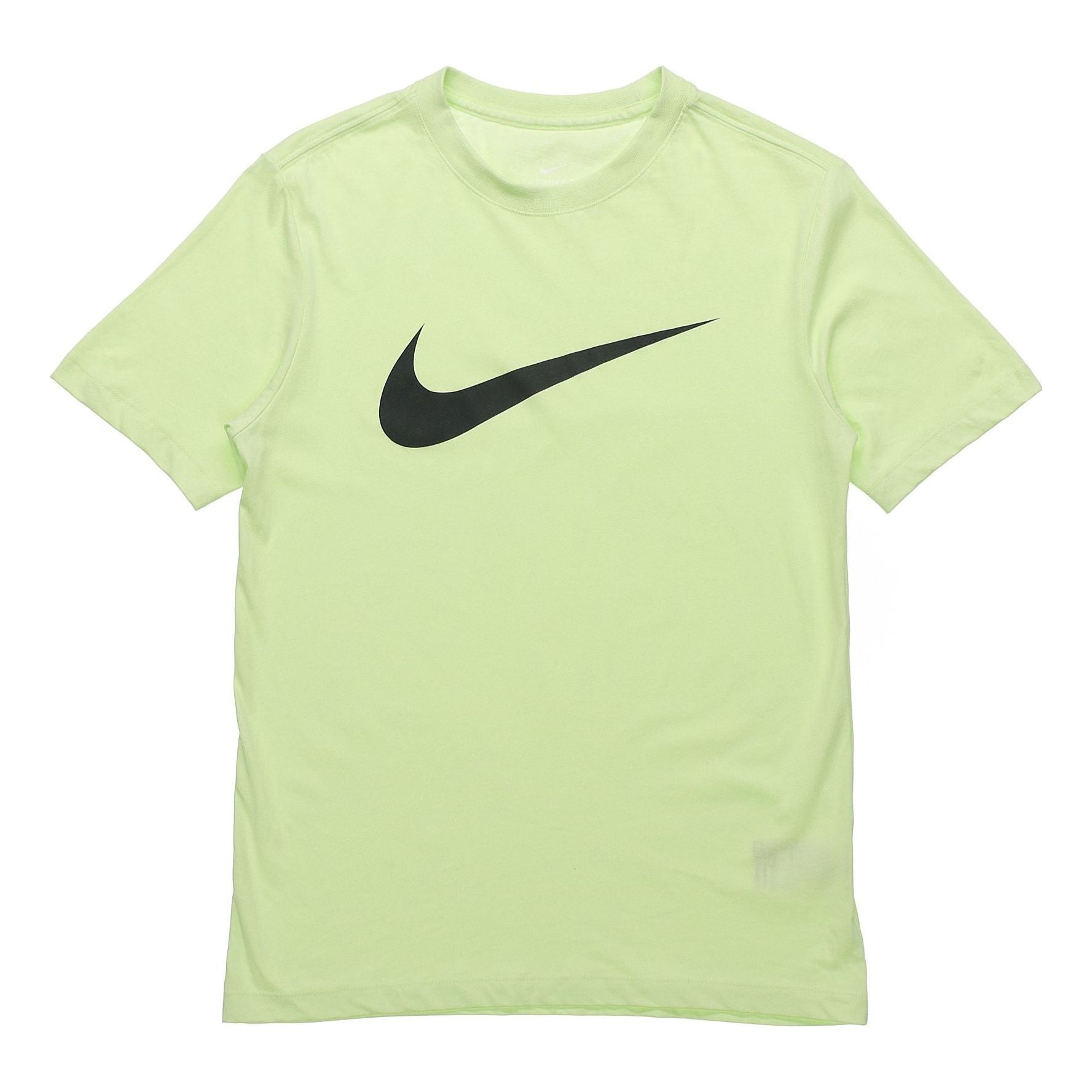 Nike Sportswear Swoosh Casual Sports Round Neck Short Sleeve Green Yellow Greenyellow DC5095-383