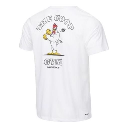 New Balance Classic Graphic Print Tee Asia Sizing 'White' AMT11071-WPK