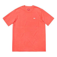 Supreme FW18 Reflective Small Box Fluorescent Pink Tee SUP-FW18-353
