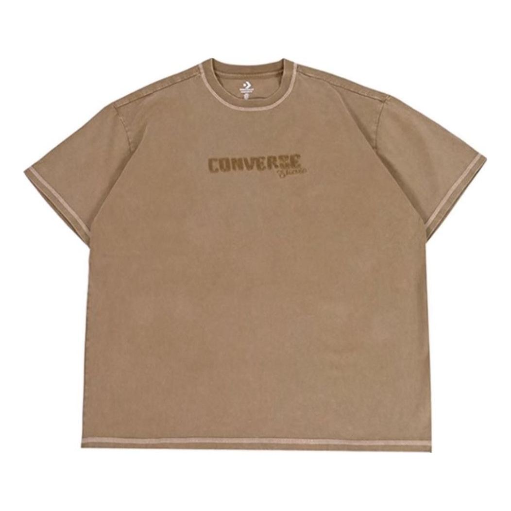 Converse Skateboard Wash Tee Asia Sizing 'Light Brown' 10026164-A01