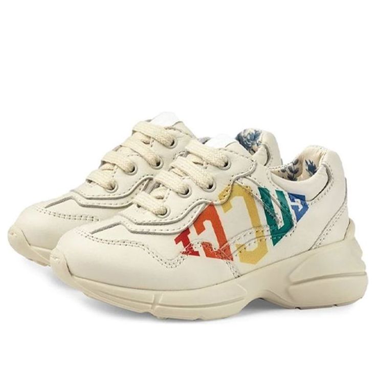 (GS) Gucci Gucci Print Rhyton Sneaker 'White' 612996-DRW00-9022