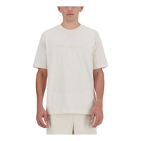 New Balance Wordmark Logo T-Shirt Asia Sizing 'Linen' MT41559-LIN