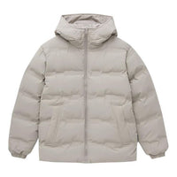 New Balance Warm Puffer Jacket Asia Sizing 'Light Grey' AMJ24375-PAA