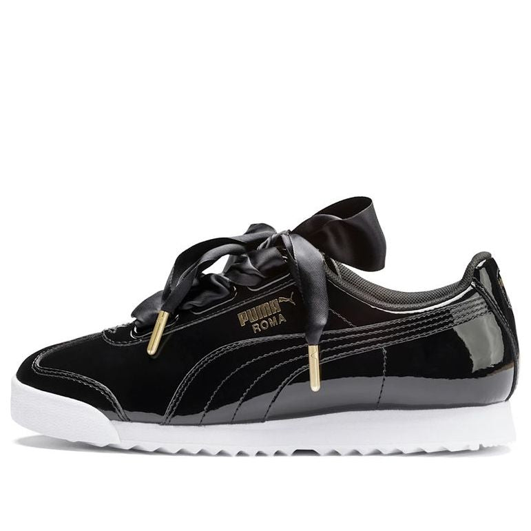 (WMNS) PUMA Roma Heart Patent Black 370175-02