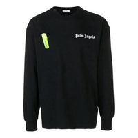 Men's PALM ANGELS Basic Long Sleeves Black PMAB002S194130081001