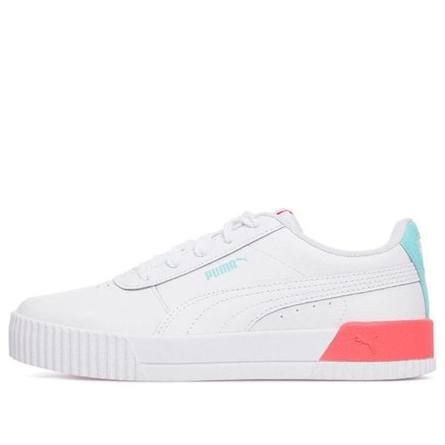 (PS) PUMA Carina L Sneakers White/Pink 370678-23