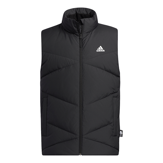 adidas Zjy Graphic Down Vest Asia Sizing 'Black' H20779