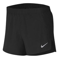 Nike M Nk Df Fast 4in Short Breathable Athleisure Casual Sports Running Shorts Black CJ7847-010