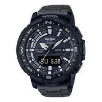 Casio Protrek Analog-Digital Watch 'Silver Black Purple' PRT-B70YT-1JF