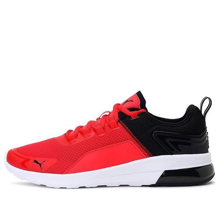 PUMA Electron Street Era (Big Kids) Shoes Black/Red/White 374694-02