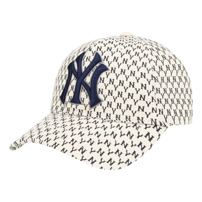 MLB Monogram New York Yankees Baseball Cap White 32CPFB941-50I