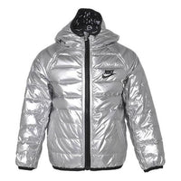 (PS) Nike Reversible Sports Hooded Warm Down Jacket 'Sliver' DZ9959-089