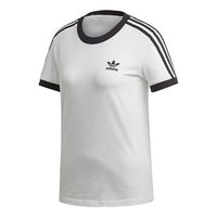 (WMNS) adidas originals 3 STR TEE Sports Short Sleeve White ED7483