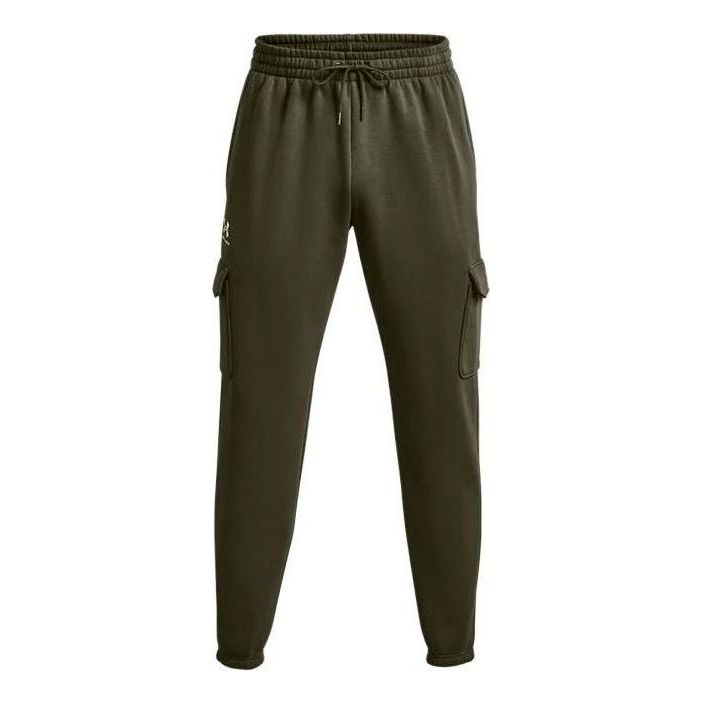 Under Armour Essential Fleece Cargo Pants 'Olive Green' 1380376-390