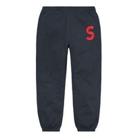 Supreme S Logo Sweatpants 'Black Red' SUP-FW20-070