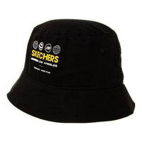 Skechers Logo Printed Fisherman Hat 'Black Yellow' L321U034-0018