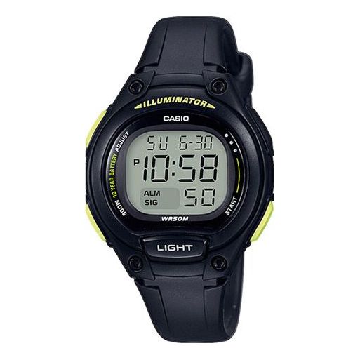 CASIO Male YOUTH Japan / South Korea Fashion Sports Black Digital LW-203-1BVDF