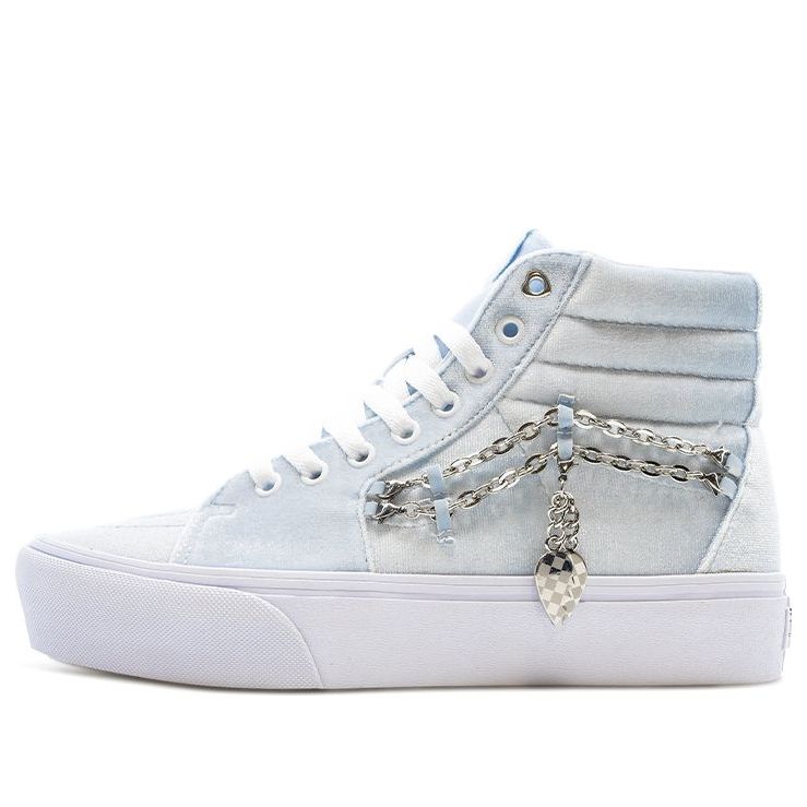 (WMNS) Vans SK8-HI Platform 2 'Light Blue White' VN0A3TKN4W1