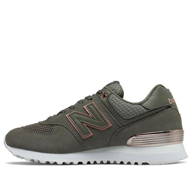 (WMNS) New Balance 574 'Dark Gray Olive Green' WL574FSD