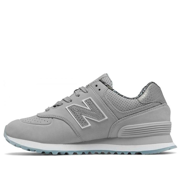 (WMNS) New Balance 574 Lux Reptile 'Silver Mink' WL574SYA