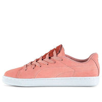 (WMNS) PUMA Suede Crush Pearl Studs Casual Board Shoes Pink/White/Red 370380-01