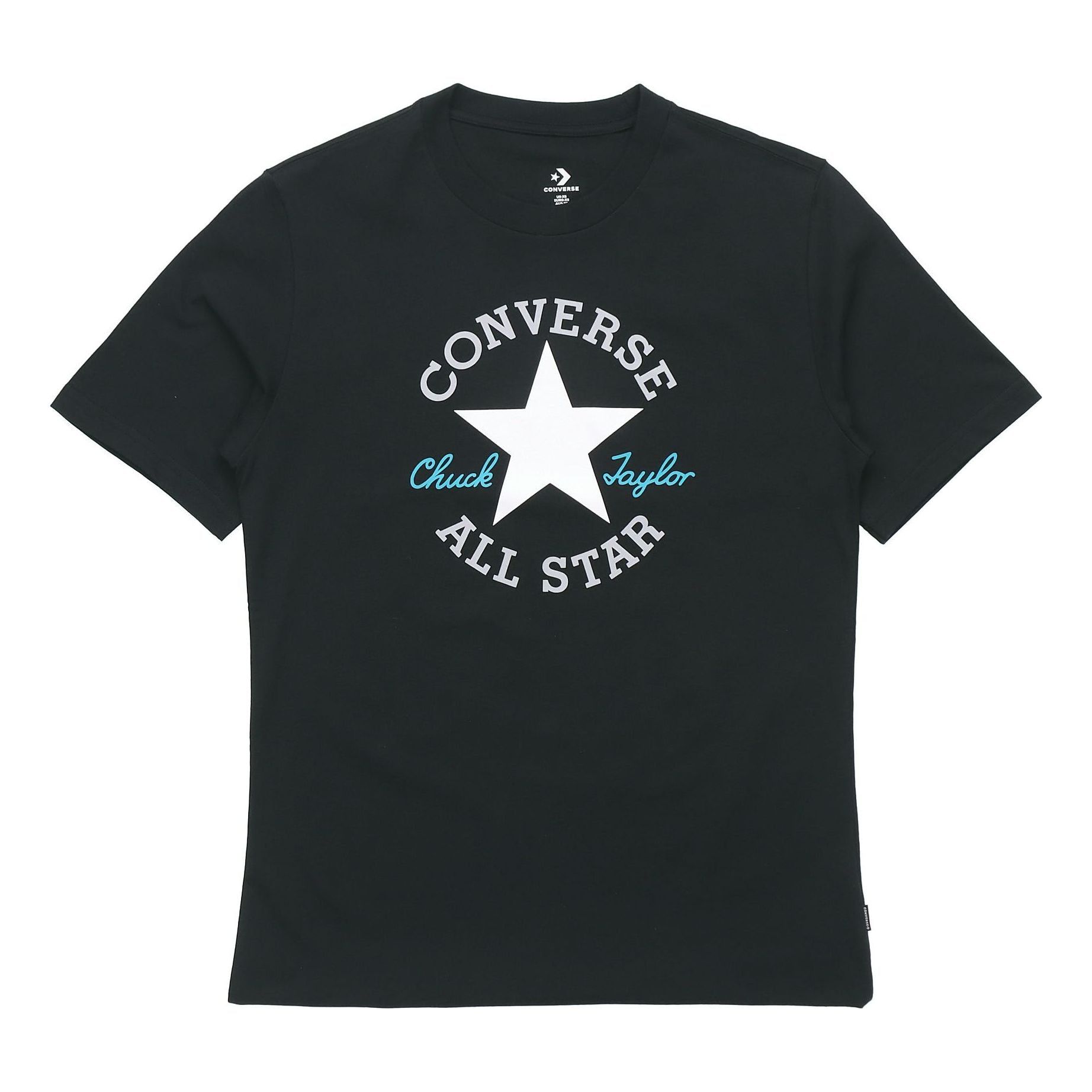 Men's Converse Printing Short Sleeve Black 10020526-A01
