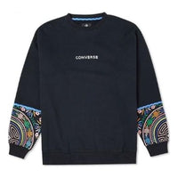 Converse Tapesty Crewneck Sweatshirt Asia Sizing 'Black' 10025058-A03