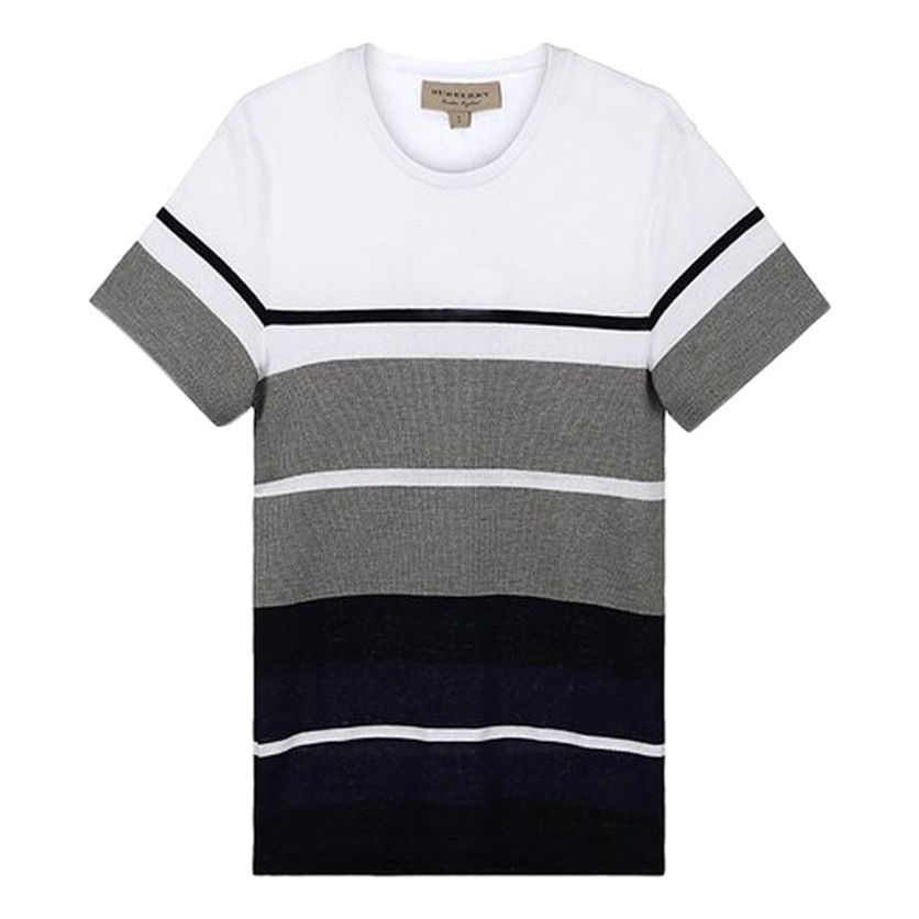 Men's Burberry Splicing Short Sleeve Colorblock 40430901
