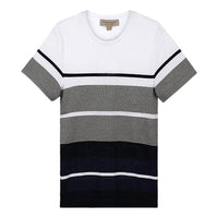 Men's Burberry Splicing Short Sleeve Colorblock 40430901